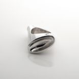 A SILVER RING, DESIGNED BY VIVIANNA TORUN BÜLOW-HÜBE FOR GEORG JENSEN, DENMARK