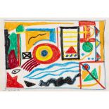 A.R. Penck (German 1939 - 2017) ABSTRACT COMPOSITION