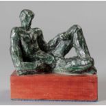 Bill Davis (South African 1933 - ) RECLINING MALE FIGURE