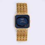 A UNISEX 18CT GOLD WRISTWATCH, PATEK PHILIPPE