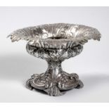 A WILLIAM IV SILVER TAZZA, POSSIBLY WILLIAM ELEY II, LONDON, 1832