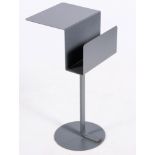 A MONO STEEL SIDE TABLE, DESIGNED BY KONSTANTIN GRCIC CIRCA 1995 FOR SCP LIMITED, LONDON