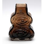 A WHITEFRIARS 'CINNAMON' CELLO VASE BY GEOFFREY BAXTER, MID 20TH CENTURY