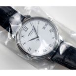 A GENTLEMAN'S STAINLESS STEEL WRISTWATCH, MONTBLANC TRADITION