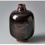TIM MORRIS (SOUTH AFRICAN 1941 - 1990): A SMALL BOTTLE VASE