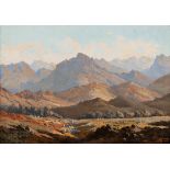 Tinus de Jongh (South African 1885 - 1942) CAPE MOUNTAIN SCENE