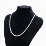 A DIAMOND RIVIÈRE NECKLACE