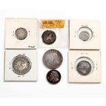 A MISCELLANEOUS GROUP OF SEVEN SOUTH AFRICAN COINS