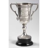 A VICTORIAN SILVER TROPHY CUP, GEORGE UNITE AND SONS, BIRMINGHAM, 1876