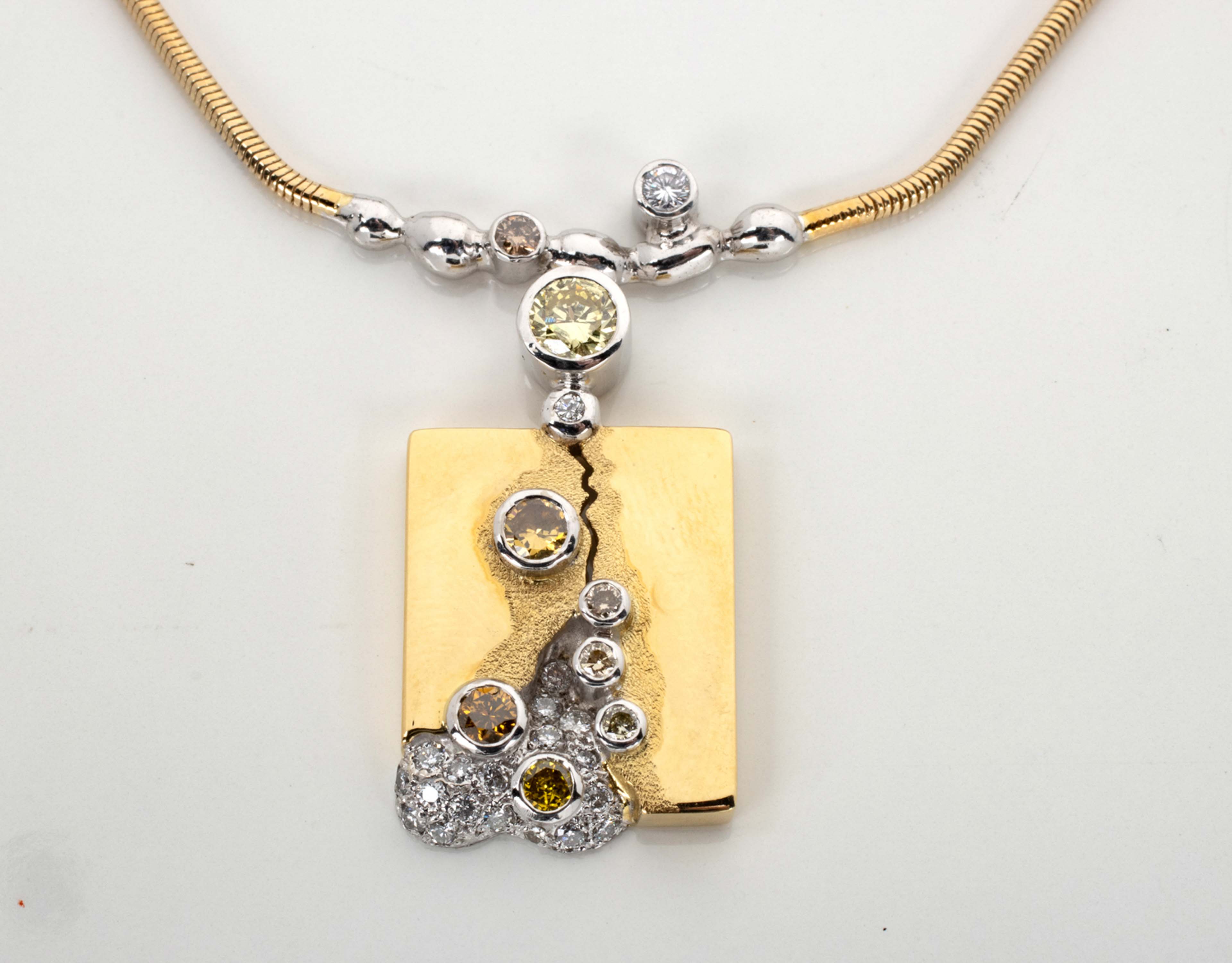 A DIAMOND PENDANT NECKLACE, UWE KOETTER