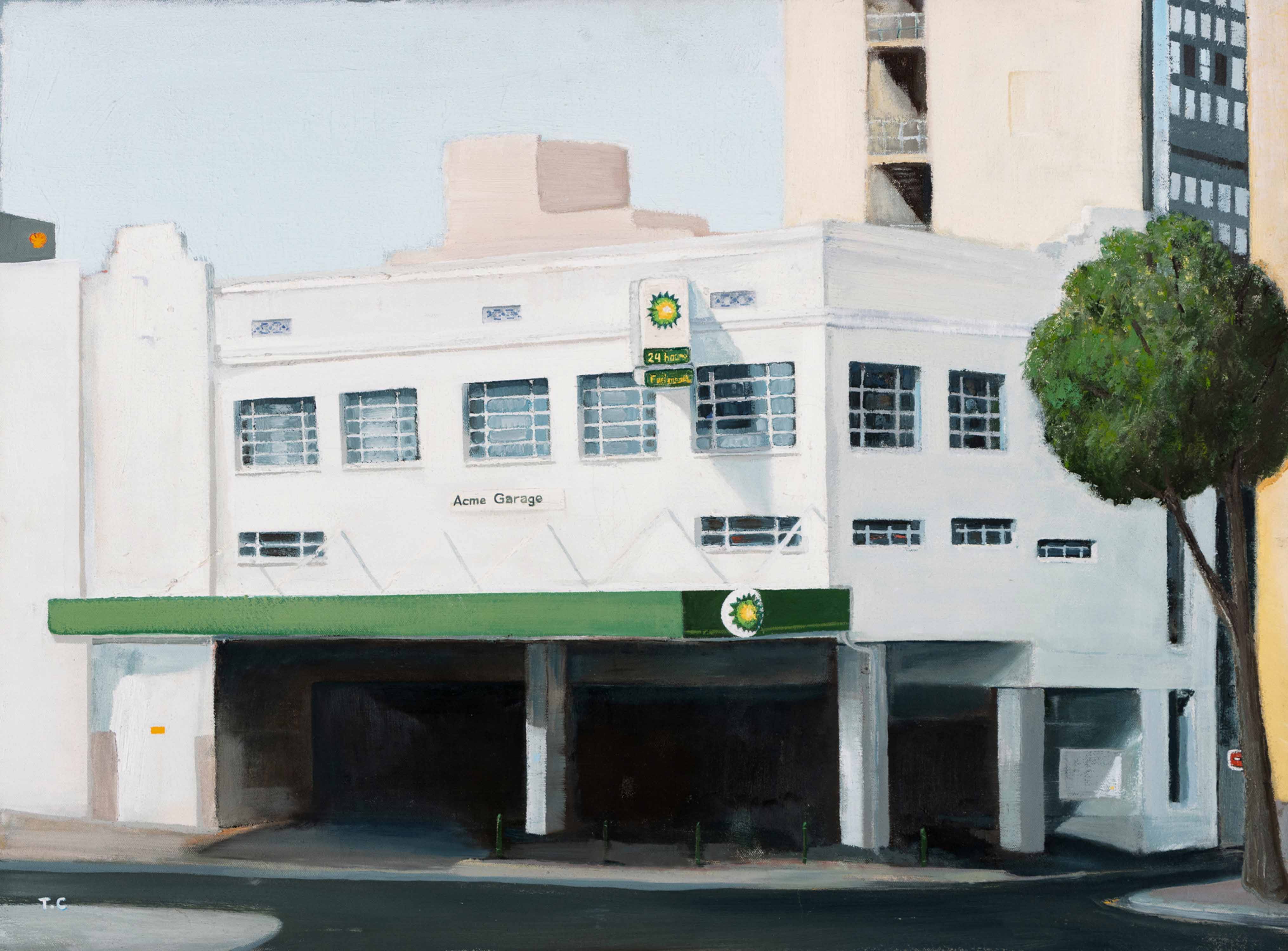 Tom (Thomas) Cullberg (South African 1972 - ) BP GARAGE, 2004