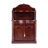 A VICTORIAN MAHOGANY CHIFFONIER