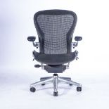 AN AERON CHAIR, DESIGNED BY BILL STUMPF AND DON CHADWICK FOR HERMAN MILLER, CIRCA 1994