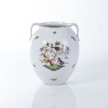 A HEREND WHITE PORCELAIN VASE