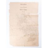 A GERMAN PERIOD MAP OF KEETMANSHOOP, GERMAN SOUTH WEST AFRICA