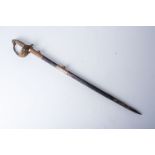 A BRITISH 1827 PATTERN WWI NAVAL OFFICERS SWORD