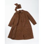 A LADIES VINTAGE HANRO DANAYA MOD DRESS AND COAT