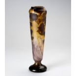 A LARGE DAUM NANCY 'POPLAR' VASE, CIRCA 1910