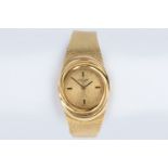 A LADY'S 18CT GOLD WRISTWATCH, FAVRE-LEUBA