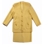 A LADIES VINTAGE THREE PIECE SKIRT SUIT