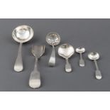 A COLLECTION OF SILVER SPOONS