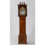 A GEORGE III OAK LONGCASE CLOCK, CIRCA 1775