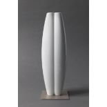 ENZO MARI (ITALIAN 1932 - 2020): A LARGE INTERPENETRATION SPINDLE VASE, 1990s