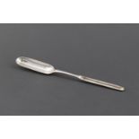 A SILVER MARROW SCOOP, MARMADUKE DAINTRY, LONDON, 18TH CENTURY