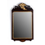 A REGENCY MAHOGANY MIRROR