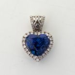 A TANZANITE PENDANT