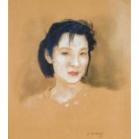 Jan De Coorde (20th Century):Â PORTRAIT OF A WOMAN