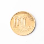 AN ISRAELI GOLD COIN