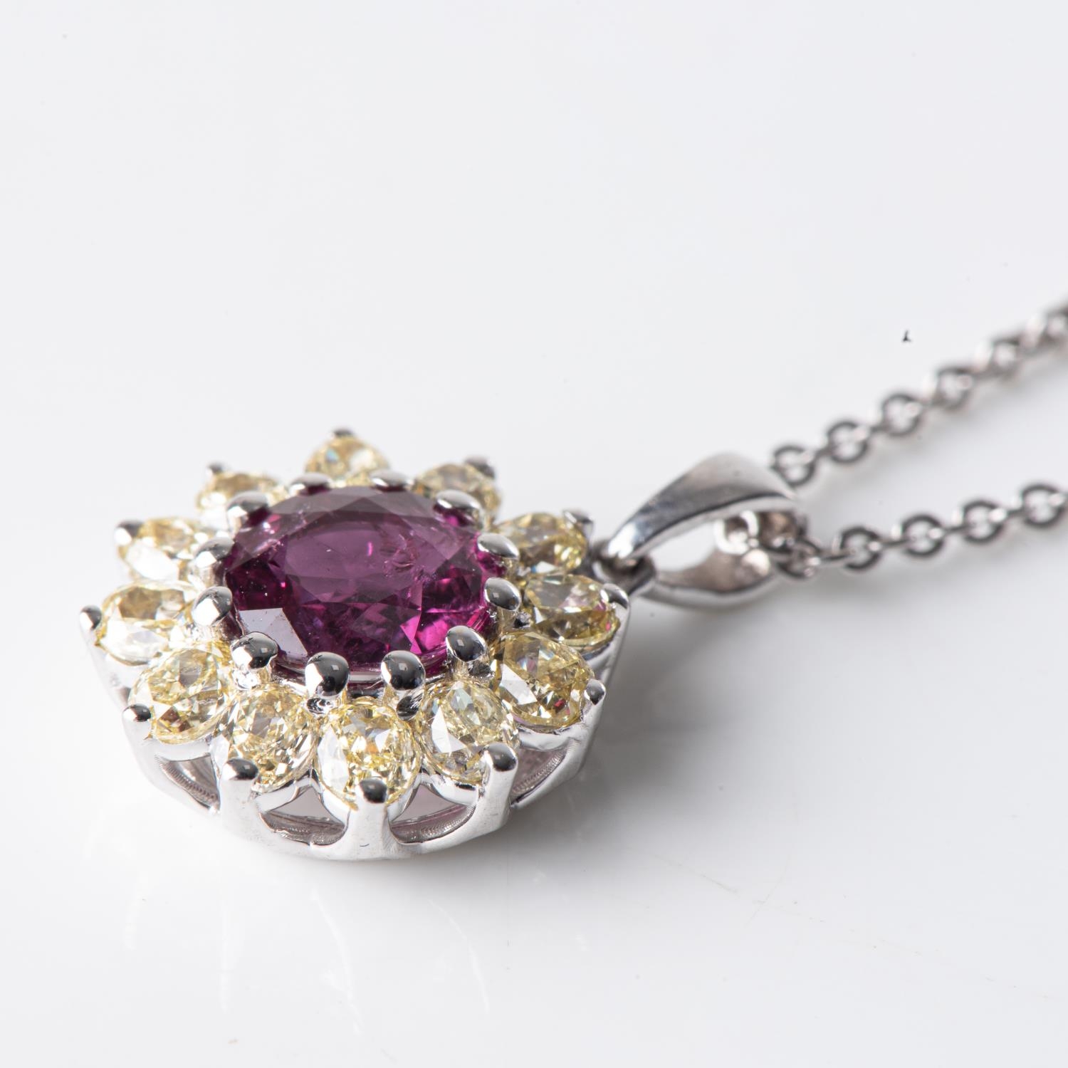 A RUBY PENDANT