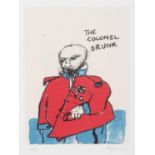 Robert Griffiths Hodgins (South Africa 1920 ? 2010): THE COLONEL DRUNK