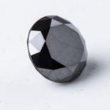 A CERTIFIEDÂ 2,21 CARAT BLACK DIAMOND