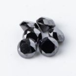 A MELEE OF BLACK DIAMONDS