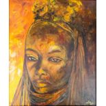 Myrza Gilliot (South Africa 20th Century): PORTRAIT