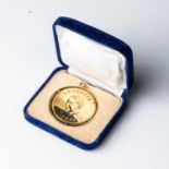 A RHODESIAN GOLD COIN