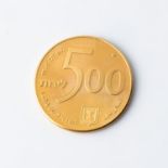 AN ISRAELI GOLD COIN