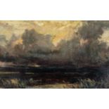 William Henry TotterdellÂ Venner (England 1864 ? 1938): THUNDER CLOUDS