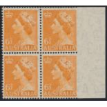 AUSTRALIA 1954 QEII 6Â½d. ORANGE