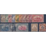 GERMAN SOUTH WEST AFRICA 1901 DEFINITIVE ISSUE
