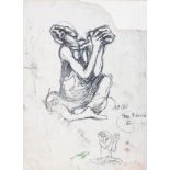 Dumile Zwelidumile Mxgazi Feni-Mhlaba (South Africa 1942 ? 1991):Â YES I FOUND IT (recto); FIGURE ST