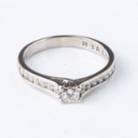 A DIAMOND DRESS RING