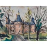 Maud Frances Eyston Sumner (South Africa 1902 ? 1985): CHATEAU ON THE LOIRE