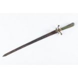 AN EARLY 18TH CENTURY HUNTING SWORD