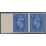 GREAT BRITAIN 1941 KGVI 2Â½d. LIGHT ULTRAMARINE