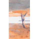 Ulrich Konrad Heinrich Schwanecke (South Africa 1932 ? 2007): FORGOTTEN WORLDÂ (SOSSUSVLEI), triptyc