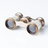 A PAIR OF MOTHER-OF-PEARL OPERA GLASSES