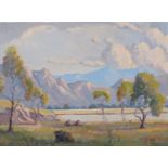 Olchert Braak (South Africa 1894 ? 1971): EVENING LIGHT SWAZILAND and VIEW OF THE VALLEY, two in lot